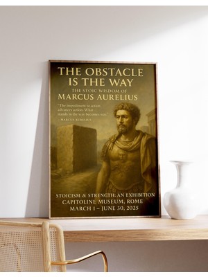 Ninastore Roma Marcus Aurelius Posteri Stoacı Sanat Baskısı Capitoline Müzesi Roma Duvar Dekoru Roma Imparator