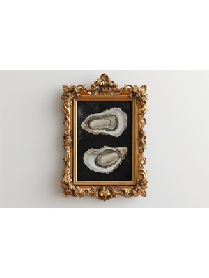 Ninastore Istiridye Yağlı Boya Tablo Sanat Baskısı Istiridye Sanatı Natürmort Fransız Mutfak Sanatı Restoran D