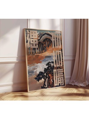 Ninastore Çin Sergisi Sanat Baskısı Soyut Çin Duvar Sanatı Retro Çin Dekorasyonu Botanik Baskı Çiçekli Duvar S