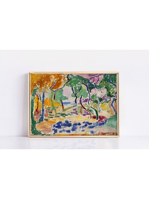 Ninastore Henri Matisse Yaşam Sevinci Posteri Henri Matisse Sergisi Baskısı Matisse Duvar Sanatı Çağdaş Baskı