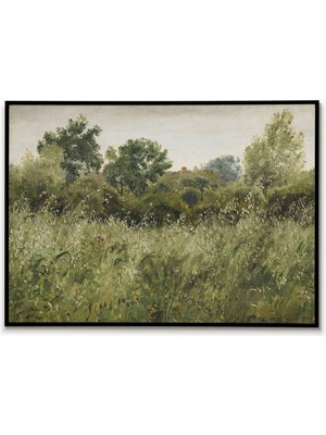 Ninastore Kırsal Manzara Tablosu Poster Duvar Dekoru Sanat Baskıları Doğa Dekorasyonu Güzel Sanat Baskısı Ev A