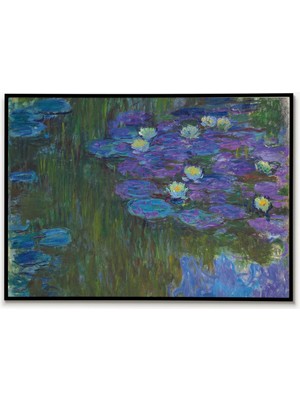 Ninastore Claude Monet Nilüferler Monet Sanat Baskısı Monet Poster Monet Duvar Sanatı Claude Monet Sanatı Empr