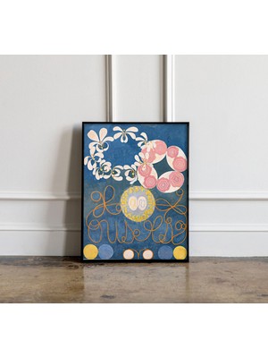 Ninastore Hilma Af Klint Sanatsal Reprodüksiyon Hilma Af Klint Posteri Soyut Poster Sanat Üreme Hilma Af Klint