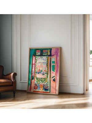 Ninastore Henri Matisse Posteri Açık Pencere Posteri Matisse Duvar Sanatı Henri Matisse Baskısı Henri Matisse
