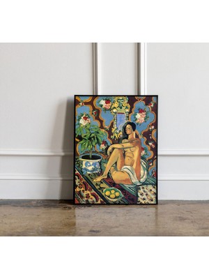 Ninastore Henri Matisse Posteri, Henri Matisse Duvar Sanatı, Henri Matisse Baskısı, Sergi Baskısı, Matisse Man