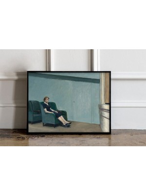 Ninastore Edward Hopper Posteri Edward Hopper Baskısı Edward Hopper Duvar Sanatı Edward Hopper Sergi Baskısı E