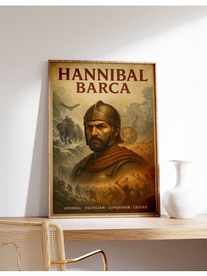 Ninastore Hannibal Barca Posteri Kartaca Savaşı Sanatı Antik Roma Baskısı Tarihi Hannibal Duvar Dekoru