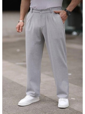 Haka Giyim Erkek Yeni Sezon Mevsimlik Pileli Salaş Fit Baggy