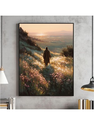 Ninastore Isa Mesih'in Yürüyüşü Baskısı Musa 6:34 Kutsal Kitap Sanatı (Dijital Indirme)