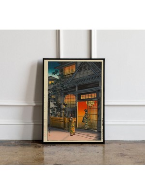 Ninastore Tsuchiya Koitsu Japon Vintage Ahşap Baskı Posteri Tsuchiya Koitsu Baskı Japon Sanat Baskısı Japon Vi
