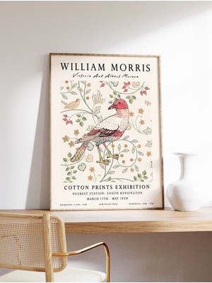 Ninastore William Morris Baskısı William Morris Sergi Baskısı William Morris Posteri Vintage Duvar Sanatı Teks