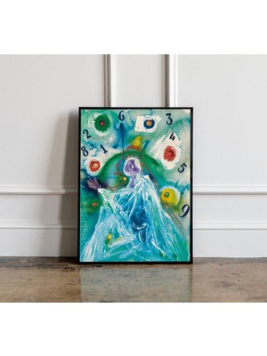 Ninastore Salvador Dali Baskısı Salvador Dali Sergi Posteri Dali Duvar Dekoru Dali Duvar Sanatı Sürrealizm Pos