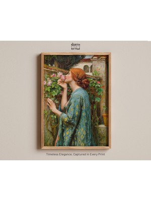 Ninastore Gülün Ruhu Tablosu Posteri John William Waterhouse Sanat Baskısı Duvar Sanatı Dekor Posteri Baskısı