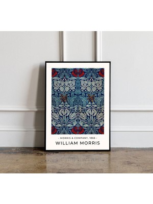Ninastore William Morris Posteri William Morris Baskısı Morris Duvar Sanatı Dekorasyonu Vintage Poster Vintage