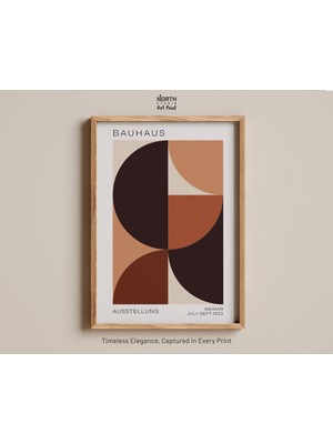 Ninastore Bauhaus Geometrik Baskı Soyut Modern Baskı Vintage Minimalist Duvar Sanatı 1923 Weimar Tasarımı Retr
