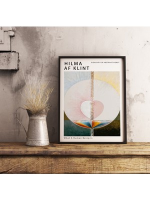 Ninastore Hilma Af Klimt Sergi Posteri Insan Nedir? Soyut Sanat Vintage Baskı Matisse Klimt Hediye Fikri Duvar