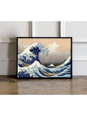 Ninastore Katsushika Hokusai Posteri Büyük Dalga Posteri Japon Sanatı Vintage Poster Katsushika Hokusai Baskı