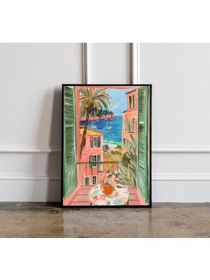 Ninastore Henri Matisse Açık Pencere Posteri Henri Matisse Duvar Sanatı Dekorasyonu Estetik Matisse Posteri Mo