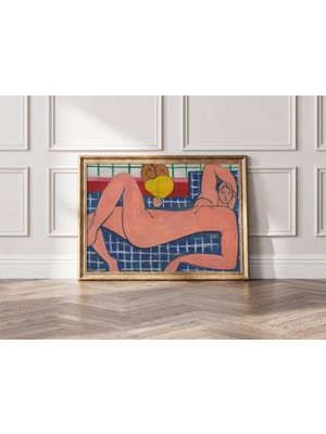 Ninastore Henri Matisse Büyük Boy Yatan Çıplak Kadın 1935 Posteri Henri Matisse Duvar Sanatı Henri Matisse Çıp