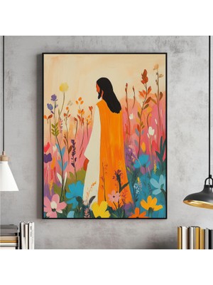 Ninastore Isa ve Yabani Çiçekler Modern Hristiyan Sanatı Incil Ayeti Duvar Sanatı Yazdırılabilir Poster Sulubo