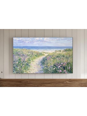 Ninastore Ilkbahar Çayırı Çerçeveli Tv Duvar Sanatı Ilkbahar Duvar Kağıdı Yabani Çiçek Samsung Ekran Koruyucu