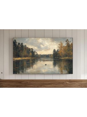 Ninastore Manzara Vintage Tablo Çerçevesi Tv Duvar Sanatı Samsung Tv Sanatı Klasik Tablo Dijital Indirme Ekran