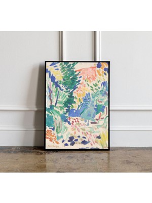 Ninastore Henri Matisse Collioure'de Manzara Posteri Henri Matisse Duvar Sanatı Henri Matisse Baskı Sergi Bask