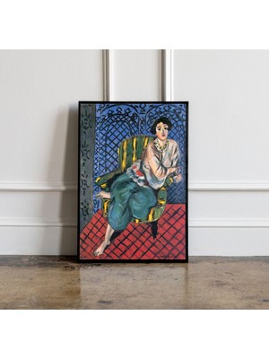 Ninastore Henri Matisse Femme Posteri, Henri Matisse Duvar Sanatı, Henri Matisse Kadın Baskısı