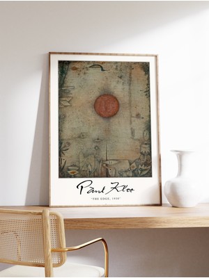Ninastore Paul Klee Sergi Posteri: Uç Nokta Paul Klee Sanat Baskısı Sürrealist Sanat Modernizm Kübizm Soyut Sa