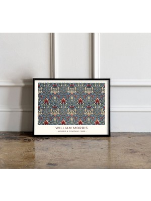 Ninastore William Morris Posteri William Morris Baskısı William Morris Çiçek Sanatı Vintage Poster Çiçek Baskı