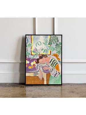 Ninastore Henri Matisse Uyuyan Kadınlı Natürmort Posteri Henri Matisse Duvar Sanatı Henri Matisse Baskısı Çağd