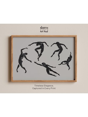 Ninastore Henri Matisse Baskısı Modern Sanat Minimalist Poster Boho Dekor Müze Baskısı Matisse Dans Baskısı Se