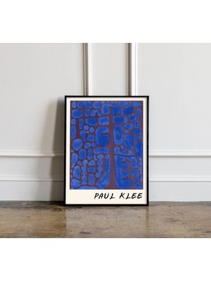 Ninastore Paul Klee Akşamüstü Ormandan Bakış (1937) Baskı Paul Klee Poster Paul Klee Sanat Eseri Bauhaus Baskı