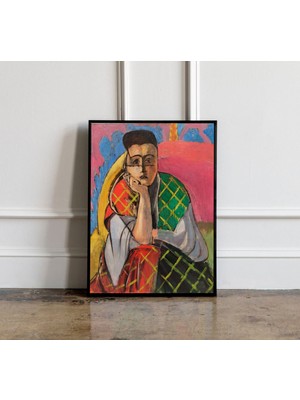 Ninastore Henri Matisse Peçeli Kadın Güzel Poster Henri Matisse Duvar Sanatı Henri Matisse Baskı Sergi Baskısı