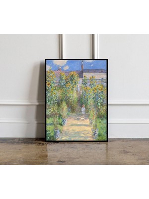 Ninastore Claude Monet Sergisi Posteri Claude Monet Sergisi Baskısı Monet Duvar Dekoru Monet Duvar Sanatı Mini