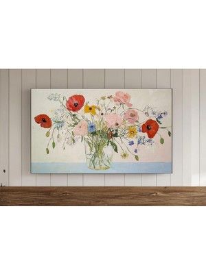Ninastore Çiçek Natürmort Çerçeve Tv Sanatı Pastel Modern Çiftlik Evi Anında Dekorasyon Büyüleyici Samsung Ekr