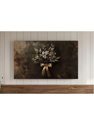 Ninastore Ökseotu Noel Çerçevesi Tv Sanatı Vintage Noel Samsung Çerçevesi Tv Sanatı Koyu Tatil Tablosu Antik N