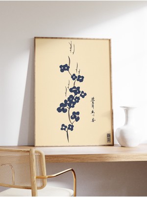 Ninastore Japon Çiçek Sanatı Baskısı Taguchi Tomoki Posteri Vintage Japon Dekorasyonu Soyut Sanat Grafik Asya