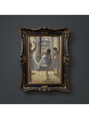 Ninastore Edgar Degas Balerinler Baskısı, Degas Balerin Posteri, Degas Sergi Posteri, Degas Duvar Sanatı, Bale