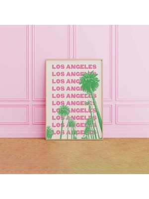 Ninastore Los Angeles Seyahat Baskısı | Dijital Sanat Indirme | La Seyahat Sergisi Baskısı | Şirin ve Trend Du