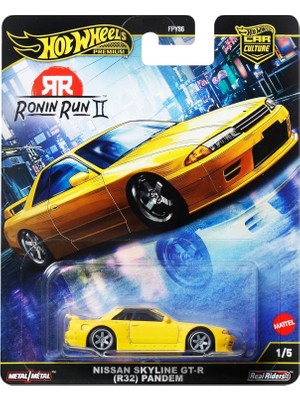 Hot Wheels Premium - Ronin Run Iı - Nissan Skyline Gt-R (R32) Pandem 1/5