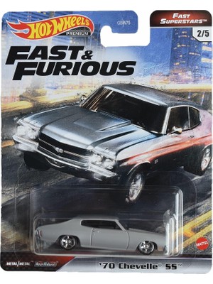 Hot Wheels Premium - F&f Fast Superstars - '70 Chevelle Ss 2/5