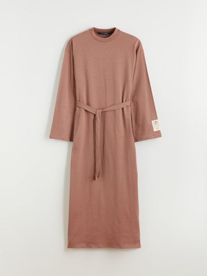 Lc Waikiki Yeni Sezon Bisiklet Yaka Sweat Elbise