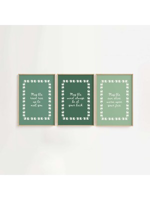 Ninastore Irlanda Kutsaması Aziz Patrick Günü Baskıları Dijital Sanat Indirilebilir Şık Tatil Duvar Sanatı Sev