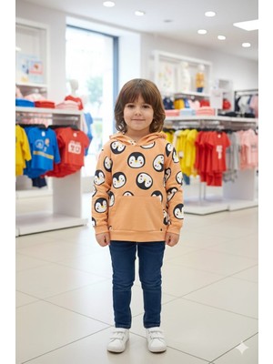 Yağmur Giyim Dıvonette 2ip Unisex Çocuk Sweatshirt 2-5 Yaş 32652