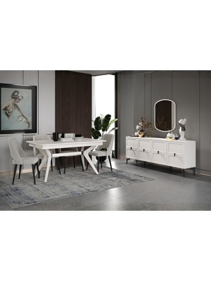 Doressa Rain Yemek Odası Takımı