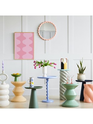 Ninastore Pembe Soyut Baskı | Dijital Sanat Indirme | Trend Pembe 70'ler Retro Yazdırılabilir Sanat | Sevimli