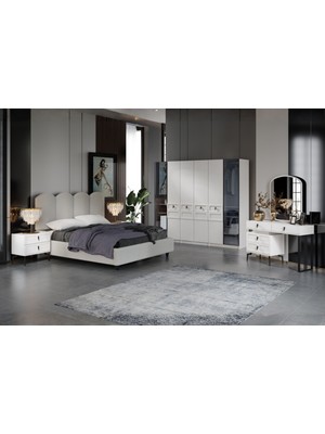 Doressa Rain 6 Kapılı Yatak Odası Takımı