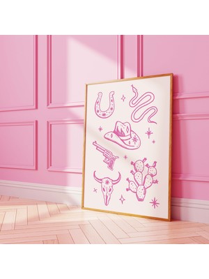 Ninastore Batı Temalı Baskı | Dijital Sanat Indirme | Batı Temalı Sanat Baskısı | Kırsal Duvar Sanatı | Vahşi
