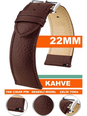 Trendburada Huawei Watch Gt Gt2 Gt3 Gt4 Gt5 Pro 46mm-Xioami Redmi Watch 5 Active-Lite Uyumlu 22mm Deri Saat Kordonu Kayışı TB3